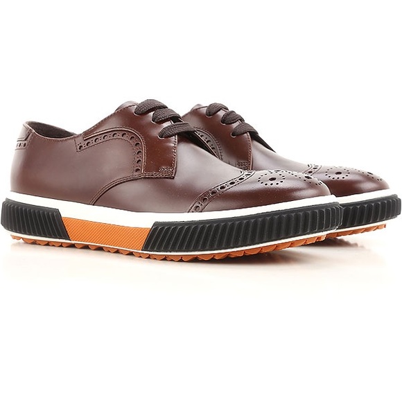 SOLD ‼️ PRADA SMART CASUAL BUSINESS SHOES 4E3069. - Picture 1 of 13